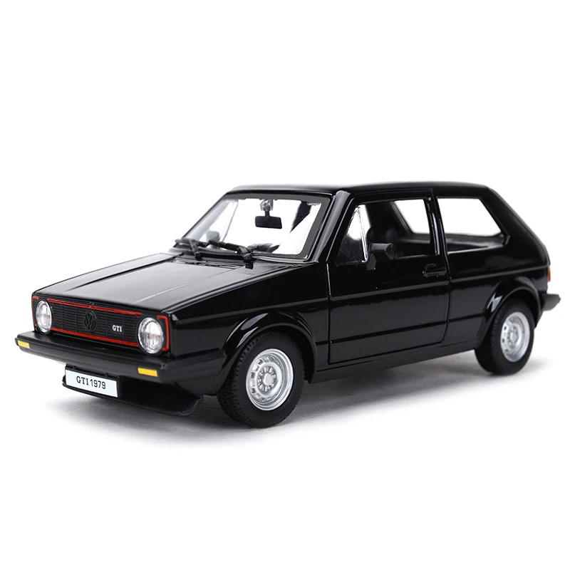 Bburago 1:24 1979 Golf MK1 GTI горячий люк статические литые Автомобили Коллекционная модель