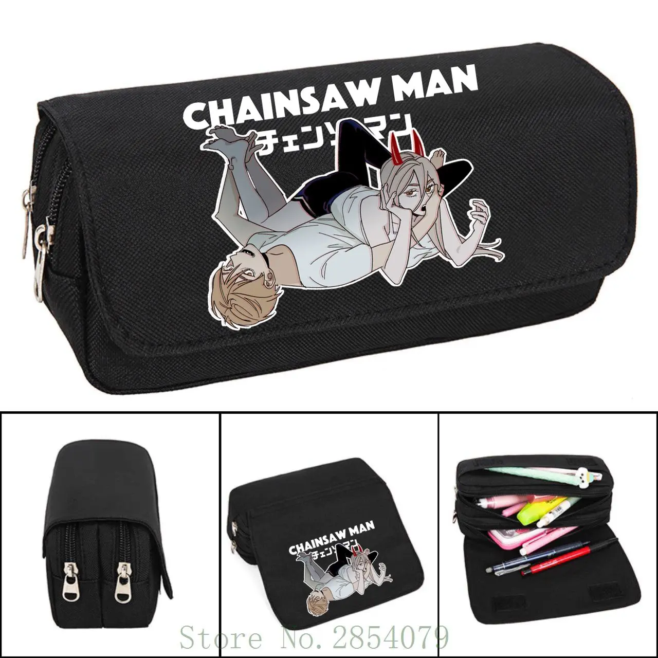 Hot Anime Chainsaw Man Pochita Pencil Case Anime Pen Bags Small Bags Cartoon Stationery Storage Bag Girls Kawaii Makeup Case
Hot Anime Chainsaw Man Pochita Pencil Case Anime Pen Bags Small Bags Cartoon Stationery Storage Bag Girls Kawaii Makeup Case