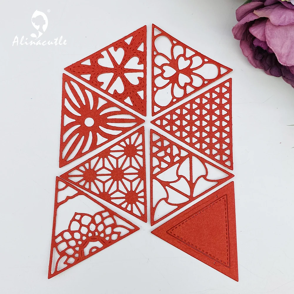 Metal Cutting Dies Triangle Frame Set DIY Scrapbooking Paper Craft Handmade Album Card Art Die Cut
Metal Cutting Dies Triangle Frame Set DIY Scrapbooking Paper Craft Handmade Album Card Art Die Cut