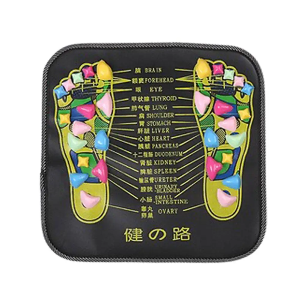 35x35cm Reflexology Walk Cobblestone Pain Relief Foot Massager Acupoint Massage Mat Pad Acupressure Physical Therapy Massage Mat
35x35cm Reflexology Walk Cobblestone Pain Relief Foot Massager Acupoint Massage Mat Pad Acupressure Physical Therapy Massage Mat