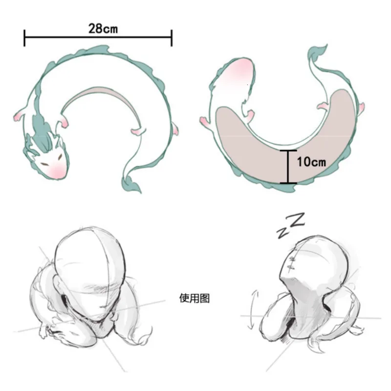Cartoon Anime Dragon Stuffed Soft Figure Toys For Children Adult 28CM Lovely U Shape Doll Plush Toys Pillow Dolls Christmas Gift
Cartoon Anime Dragon Stuffed Soft Figure Toys For Children Adult 28CM Lovely U Shape Doll Plush Toys Pillow Dolls Christmas Gift