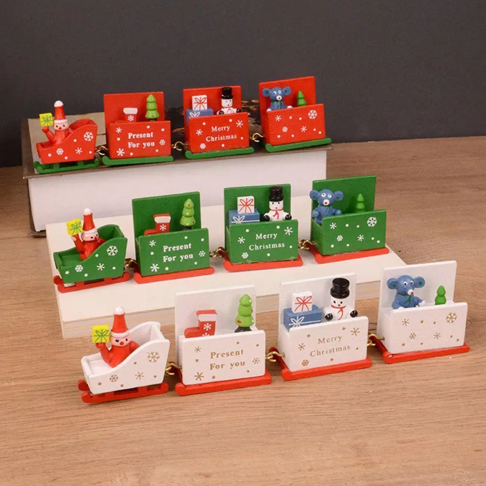 Wooden Train Ornament Christmas Decoration For Home Merry Christmas Natal Navidad Noel Kids Toys Gift New Year Xmas Decor B4H6 
Wooden Train Ornament Christmas Decoration For Home Merry Christmas Natal Navidad Noel Kids Toys Gift New Year Xmas Decor B4H6