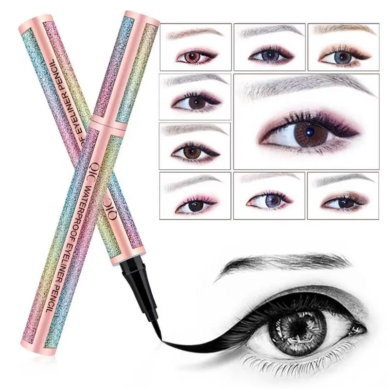 1Pc Sterrenhemel Eyeliner Potlood Zwarte Vloeibare Eyeliner Pen Waterdicht Glad Vloeibare Eyeliner Snel Droog Cosmetische Make-U
1Pc Sterrenhemel Eyeliner Potlood Zwarte Vloeibare Eyeliner Pen Waterdicht Glad Vloeibare Eyeliner Snel Droog Cosmetische Make-U