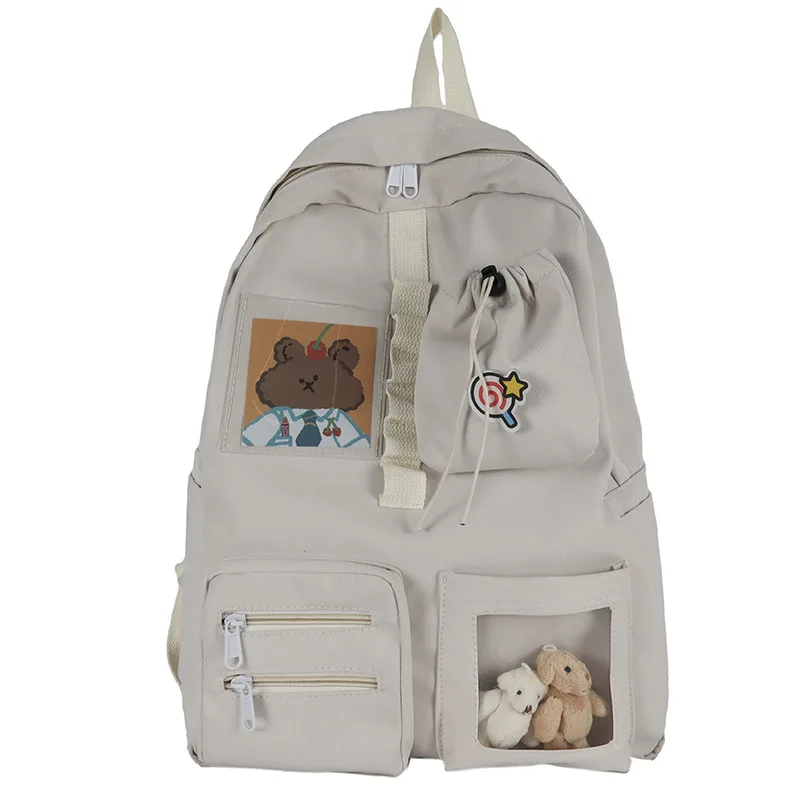 Uzzlang Harajuku Backpack Women Large-capacity Multipockets Backpacks School Bags For Teenage Girls Waterproof Backpack Mochilas
Uzzlang Harajuku Backpack Women Large-capacity Multipockets Backpacks School Bags For Teenage Girls Waterproof Backpack Mochilas