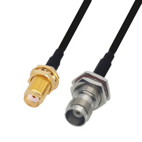 RG174 Cable SMA Female to TNC Female bulkhead Extension Coax Jumper Pigtail WIFI Router Antenna RF Coaxial Cable
RG174 Cable SMA Female to TNC Female bulkhead Extension Coax Jumper Pigtail WIFI Router Antenna RF Coaxial Cable