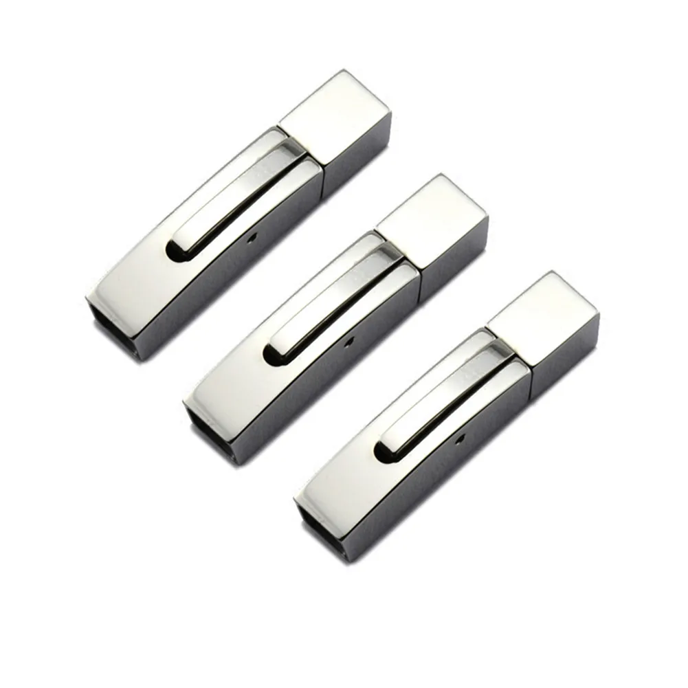 5Pcs/lot Rectangle Stainless Steel Spring Clasps For Jewelry DIY Makings Necklaces Press Buckle Push Clasp
5Pcs/lot Rectangle Stainless Steel Spring Clasps For Jewelry DIY Makings Necklaces Press Buckle Push Clasp