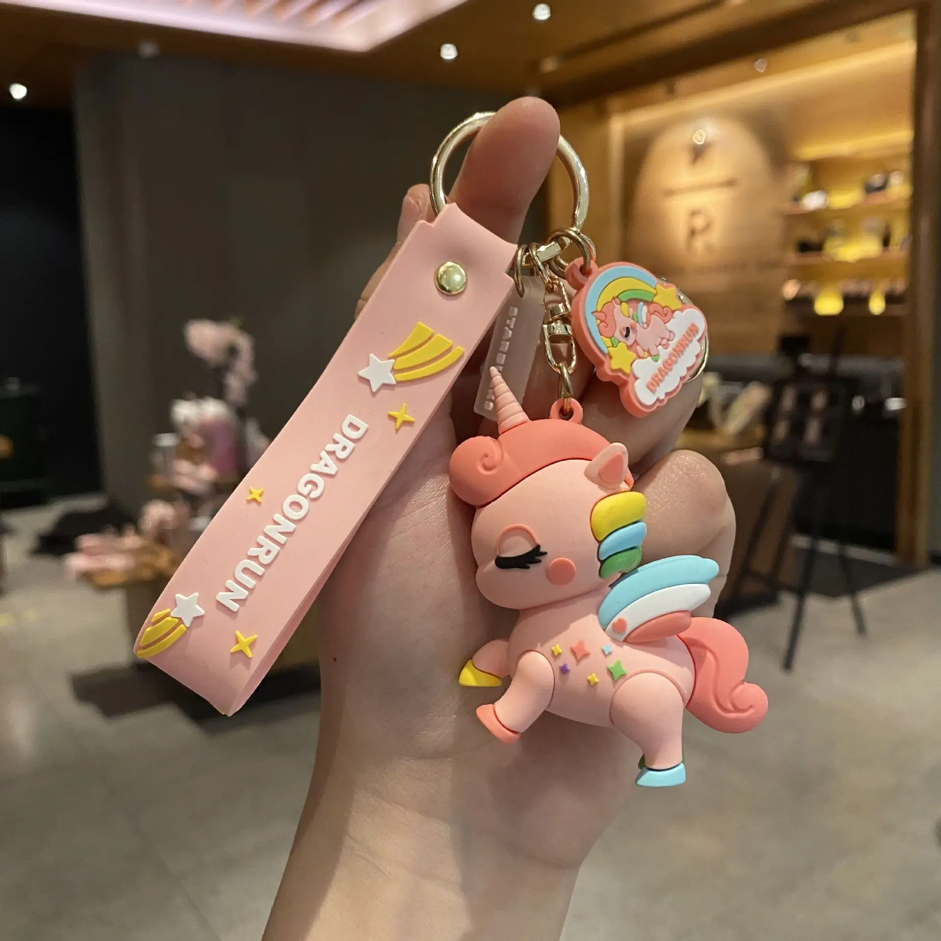 Rainbow Little Fly Horse Keychain Exquisitely Lovely Backpack Package Bag Car Key Accessories Pendant Decoration Keyring Gift
Rainbow Little Fly Horse Keychain Exquisitely Lovely Backpack Package Bag Car Key Accessories Pendant Decoration Keyring Gift