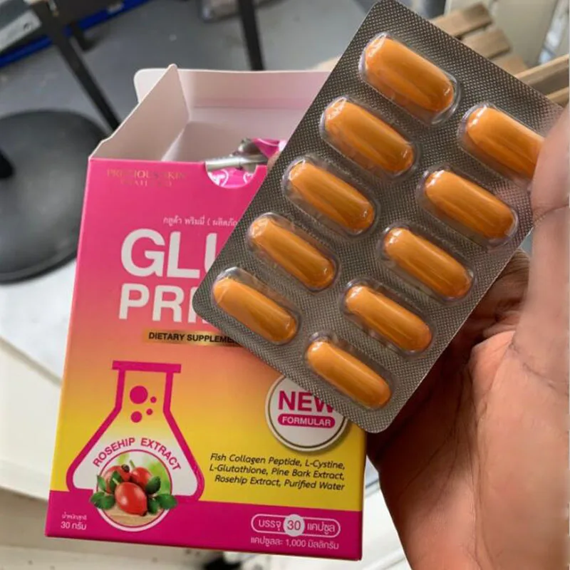 New folmula Glutathione primme plus& SOD extract Whitening skin anti-aging reduce dullness reveal your most radiant skin 60
New folmula Glutathione primme plus& SOD extract Whitening skin anti-aging reduce dullness reveal your most radiant skin 60