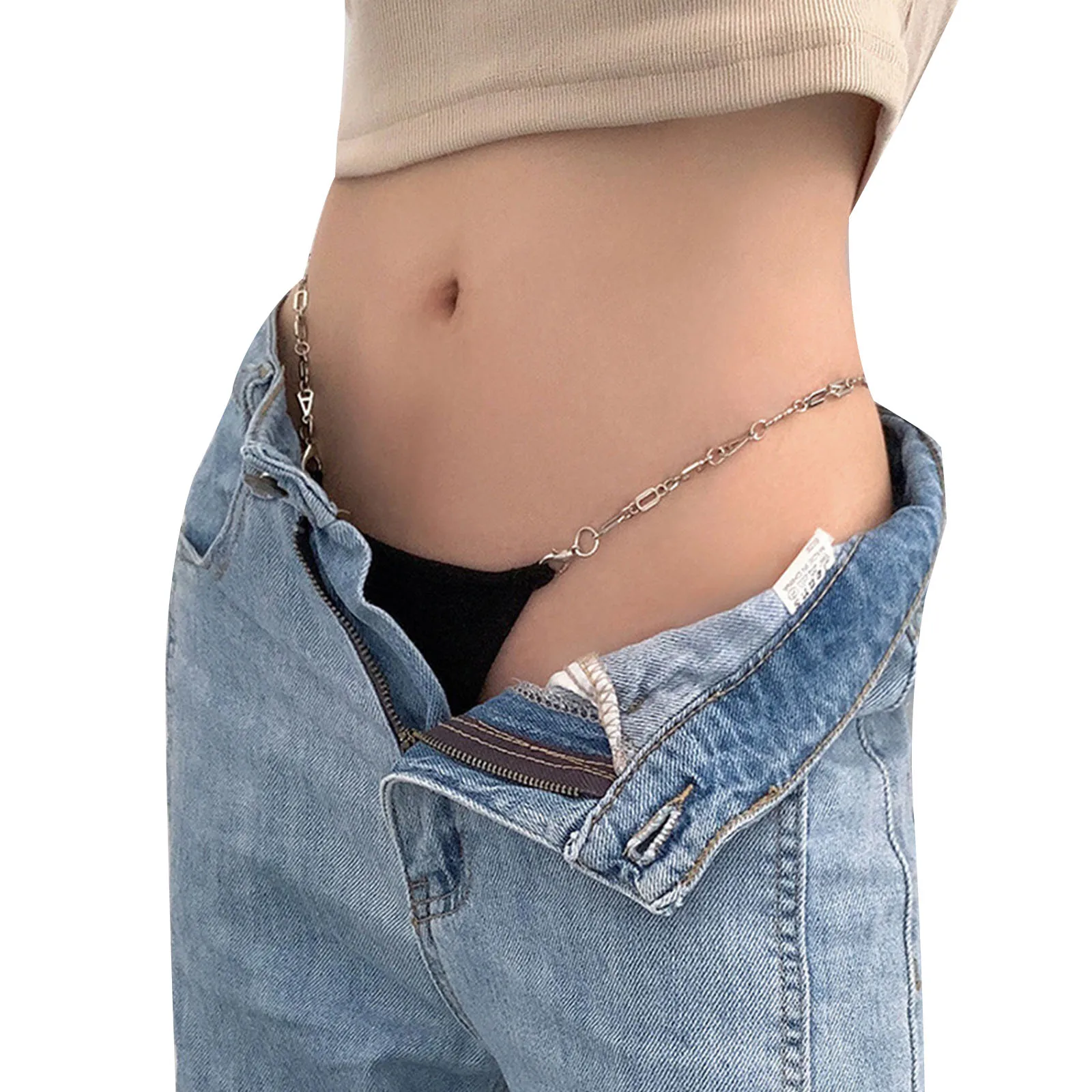 Womens Sexy Chain Stitching Thong Fashion Solid Color High Waist Breathable Underwear
Womens Sexy Chain Stitching Thong Fashion Solid Color High Waist Breathable Underwear