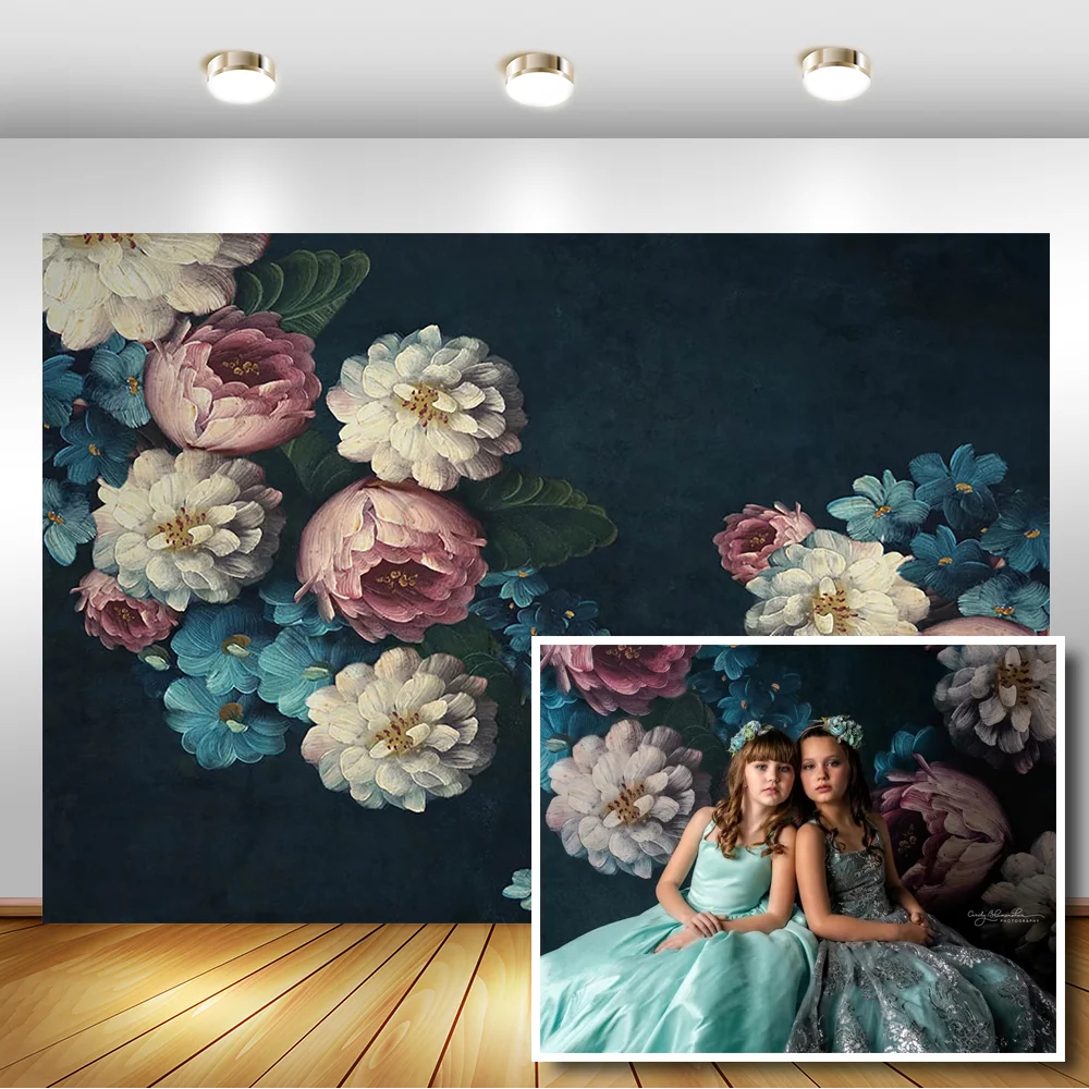 Flowers Newborn Baby Kids Photography Background Children 1st Birthday Retro Portrait Photography Backdrops For Photo Studio 
Flowers Newborn Baby Kids Photography Background Children 1st Birthday Retro Portrait Photography Backdrops For Photo Studio