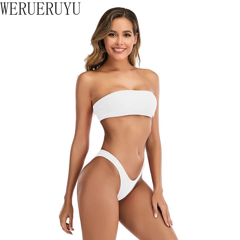 New Sexy Bandeau Bikini Set Swimwear 2 Piece Set Women Push Up Padded Bikinis Set Femme Swimsuit Beach Wear Swimming Suit 2021
New Sexy Bandeau Bikini Set Swimwear 2 Piece Set Women Push Up Padded Bikinis Set Femme Swimsuit Beach Wear Swimming Suit 2021