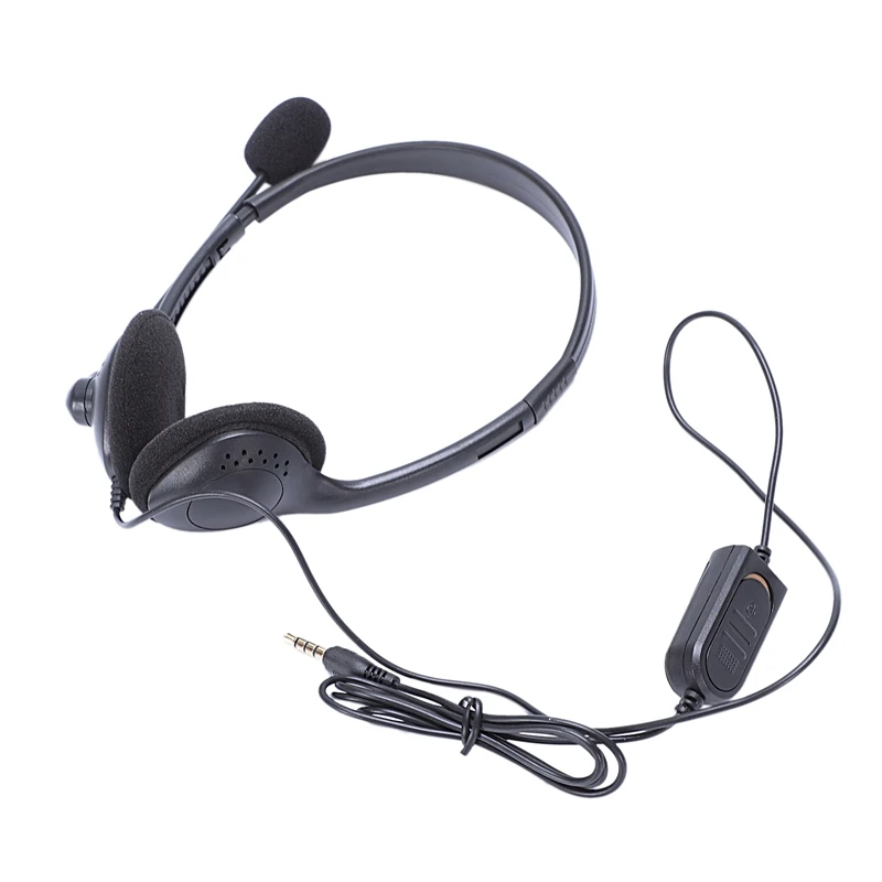 3.5Mm Wired Gaming Headset Game Headphone Microphone Headband With Mic Stereo Bass For Pc Computer Playstation 4 Ps4 | Электроника