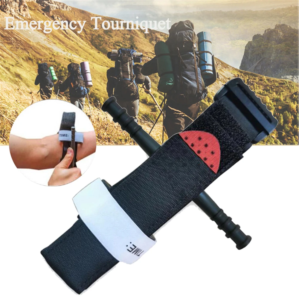 

Military Emergency Tourniquet Medical Autdoor Tactical Hemostasis Outdoor First Aid Quick Slow Release Buckle Survival Tool
