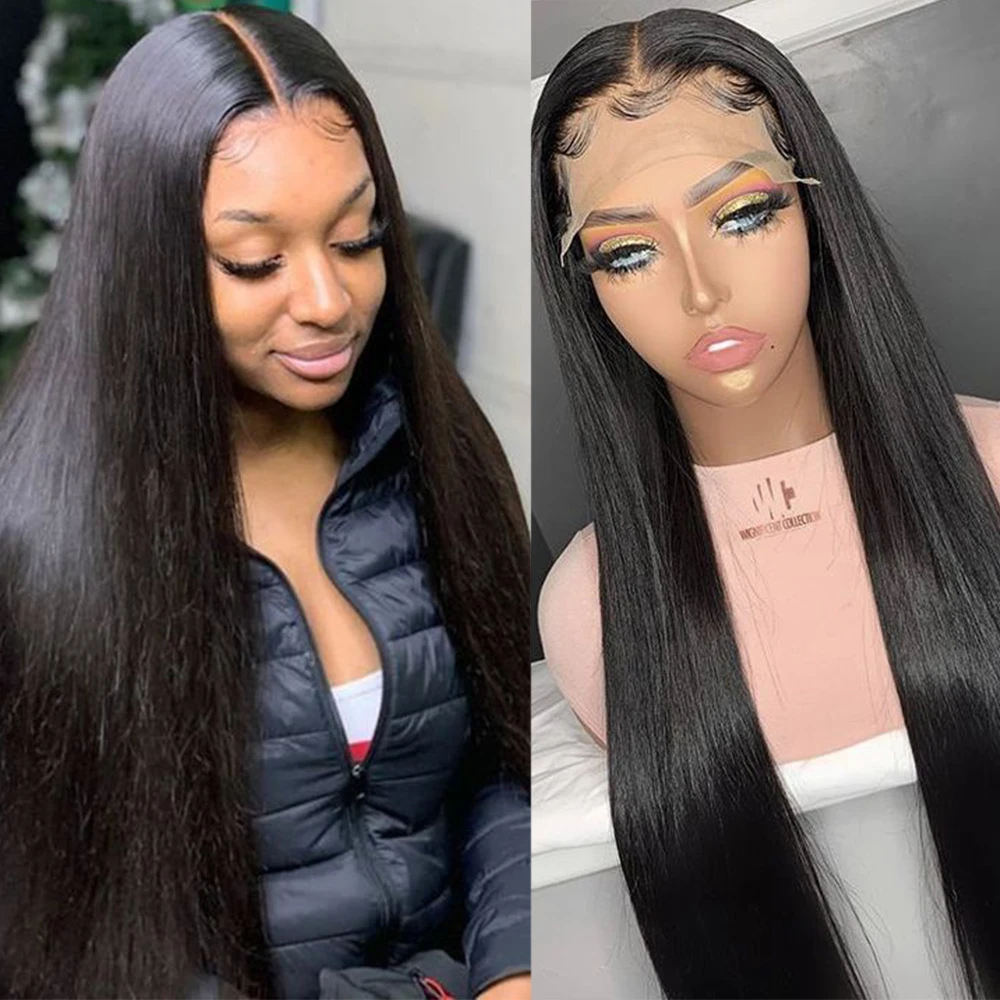 4x4 Straight Lace Frontal Human Hair Wigs Pre Plucked Brazilian Bone Straight Remy 180% Lace Closure Wig For Black Women
4x4 Straight Lace Frontal Human Hair Wigs Pre Plucked Brazilian Bone Straight Remy 180% Lace Closure Wig For Black Women