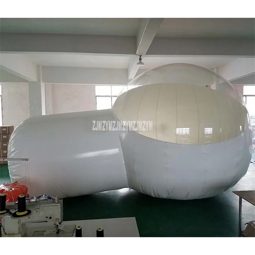 0.45mm PVC Inflatable Bubble Tent Lawn Dome Ourdoor Hiking Camping Tents Transparent and White Color Advertising Inflatable Tent
0.45mm PVC Inflatable Bubble Tent Lawn Dome Ourdoor Hiking Camping Tents Transparent and White Color Advertising Inflatable Tent