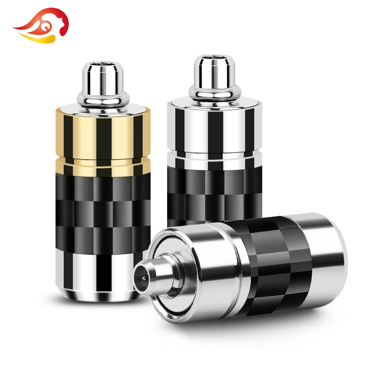 QYFANG Rhodium Plated Beryllium Copper Earphone Plug Carbon Fiber MMCX Pin Audio Jack Wire Connector For SE846 535 A2 Headphone
QYFANG Rhodium Plated Beryllium Copper Earphone Plug Carbon Fiber MMCX Pin Audio Jack Wire Connector For SE846 535 A2 Headphone