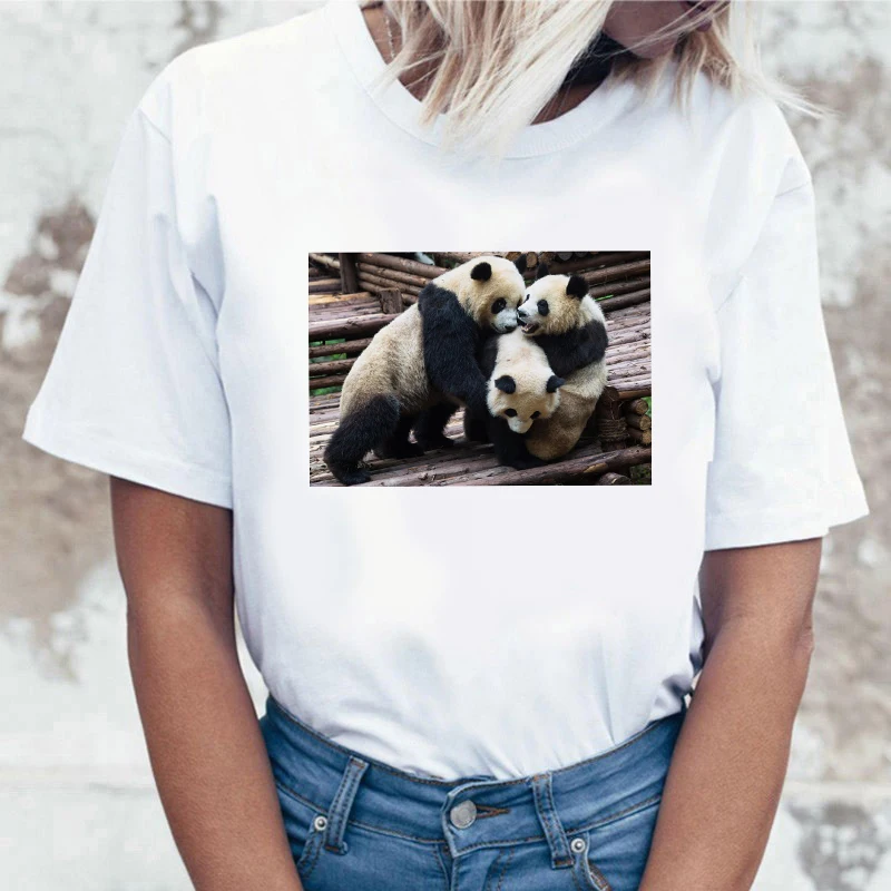 Panda Zoo Printing Women T shirt Casual Tees Lady Aesthetic Summer Short Sleeve O-neck Women Tops Tshirt
Panda Zoo Printing Women T shirt Casual Tees Lady Aesthetic Summer Short Sleeve O-neck Women Tops Tshirt