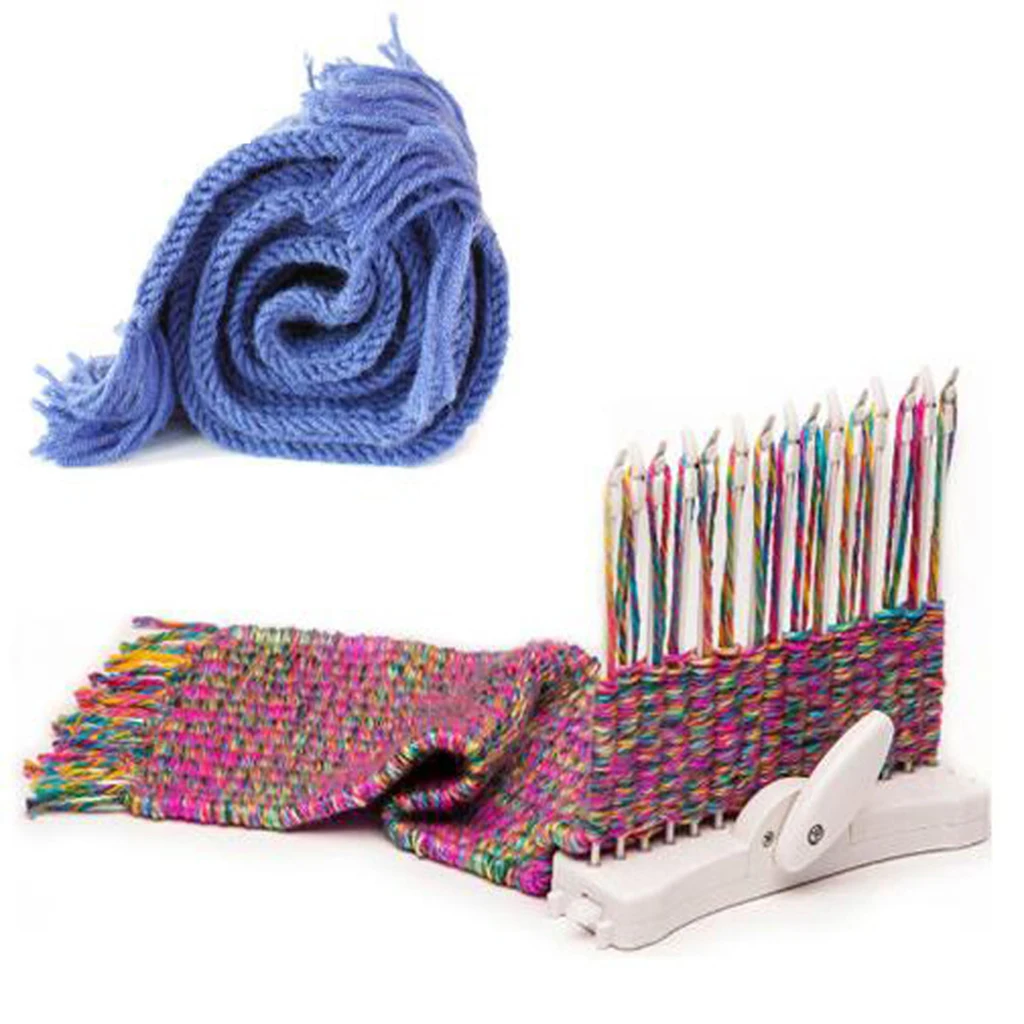 Scarf Knitting Machine Manual Scarves Weaving Loom Needles DIY Craft Wool Yarn Woven Knit Sewing Tool Children Educational Toys
Scarf Knitting Machine Manual Scarves Weaving Loom Needles DIY Craft Wool Yarn Woven Knit Sewing Tool Children Educational Toys
