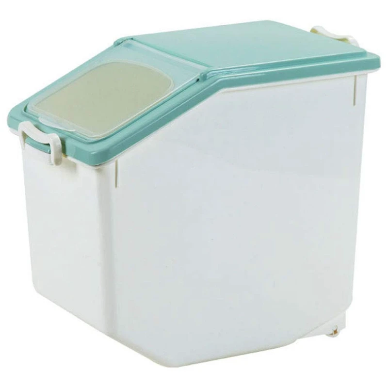15KG/33Lb Rice Storage Container Airtight Food Container with Sealed Cereal Grain Organizer with Wheels for Kitchen(About 80 Cup
15KG/33Lb Rice Storage Container Airtight Food Container with Sealed Cereal Grain Organizer with Wheels for Kitchen(About 80 Cup