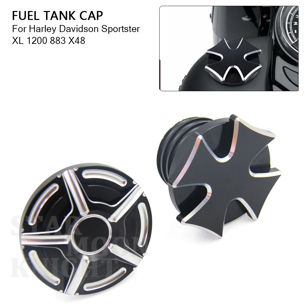 Black Motorcycle CNC Aluminum Rough Crafts Gas Tank Cover Fuel Cap for Harley Davidson Sportster XL 1200 883 X48
Black Motorcycle CNC Aluminum Rough Crafts Gas Tank Cover Fuel Cap for Harley Davidson Sportster XL 1200 883 X48