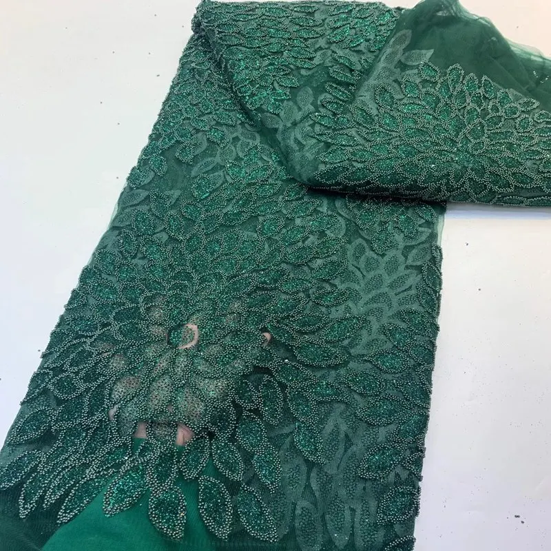 Heavy French Sequins Beaded Tulle Lace Fabric Gold African Embroidery Net Lace Fabric With High Quality French Mesh Lace TS9756
Heavy French Sequins Beaded Tulle Lace Fabric Gold African Embroidery Net Lace Fabric With High Quality French Mesh Lace TS9756