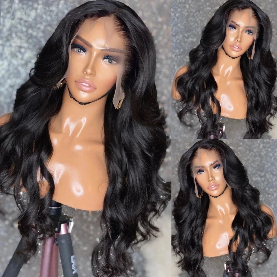 Body Wave Lace Front Wig Soft Hair Synthetic Wigs For Women Off Black Preplucked Middle Part With Baby Hair Cosplay Daily Wigs
Body Wave Lace Front Wig Soft Hair Synthetic Wigs For Women Off Black Preplucked Middle Part With Baby Hair Cosplay Daily Wigs