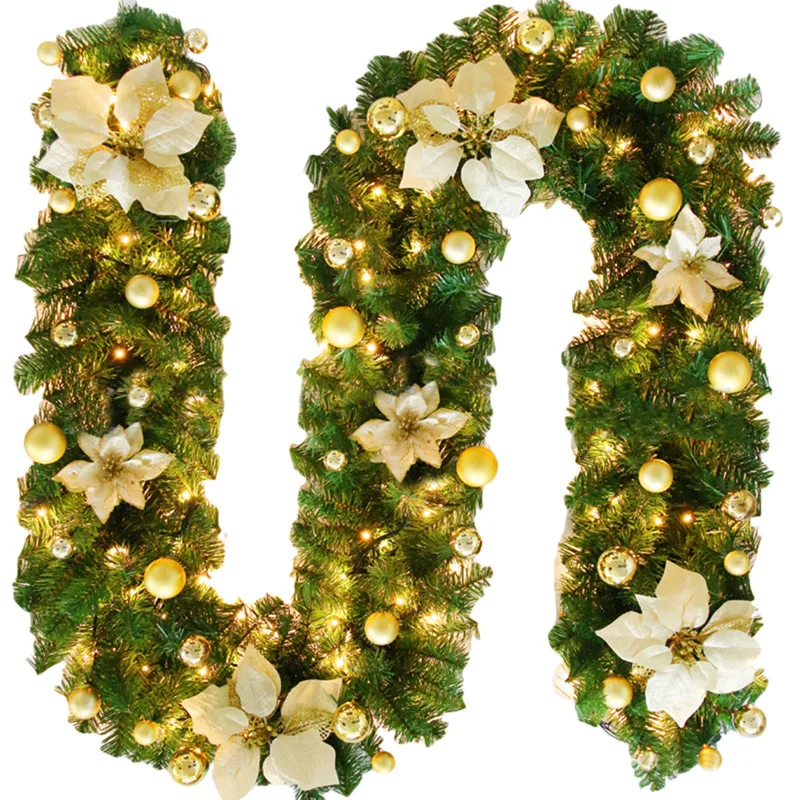 2.7M Christmas Led Rattan Garland Decor Exquisite Artificial Xmas Tree Rattan Banner Decoration Green Christmas Garland
2.7M Christmas Led Rattan Garland Decor Exquisite Artificial Xmas Tree Rattan Banner Decoration Green Christmas Garland
