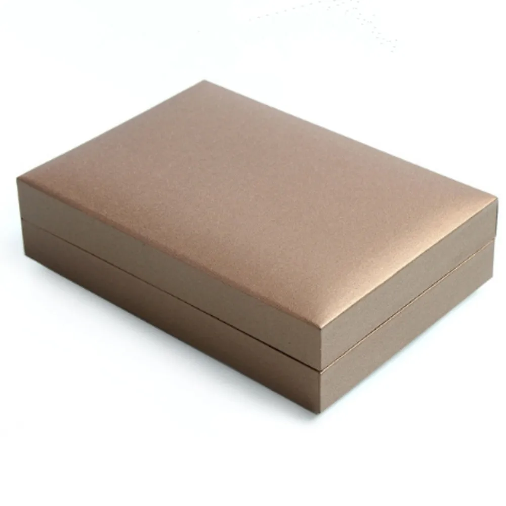 

1 Pc High-grade Leather-filling Paper Jewelry Box Durable Ring Necklace Bracelet Pendant Packing Boxes With Quality Flannelette