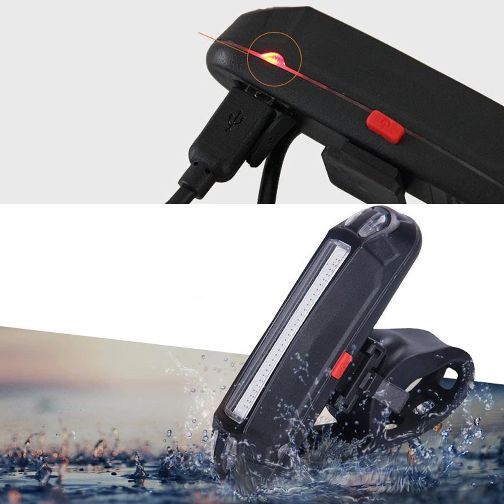 Bicycle Tail Light LED Bike Tail Lamp Waterproof USB Rechargeable Automatic Shut-Down Front Rear Multi Mode Warning Light
Bicycle Tail Light LED Bike Tail Lamp Waterproof USB Rechargeable Automatic Shut-Down Front Rear Multi Mode Warning Light