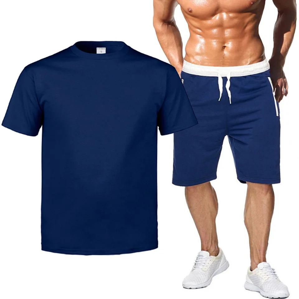 Men's casual sportswear 2-piece short sleeve and trousers track and field sportswear basketball suit new summer 2021
Men's casual sportswear 2-piece short sleeve and trousers track and field sportswear basketball suit new summer 2021