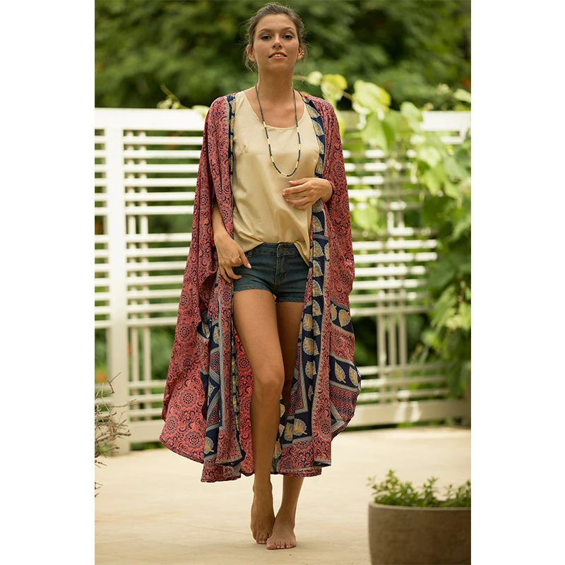 2020 Brown Retro Printed Batwing Sleeve Front Open Kimono Plus Size Women Clothing Casual Long Tops and Blouses Shirts N1217
2020 Brown Retro Printed Batwing Sleeve Front Open Kimono Plus Size Women Clothing Casual Long Tops and Blouses Shirts N1217