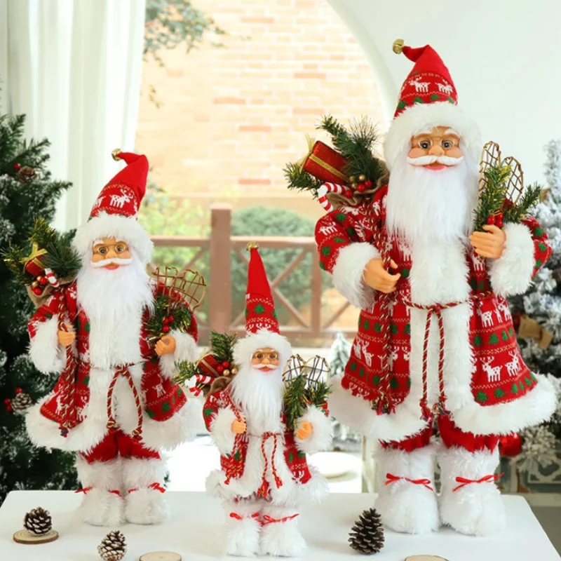 60cm Big Santa Claus Doll Children Xmas New Year Gift Christmas Tree Decor Wedding Party SuppliesChristmas Decorations For Home
60cm Big Santa Claus Doll Children Xmas New Year Gift Christmas Tree Decor Wedding Party SuppliesChristmas Decorations For Home
