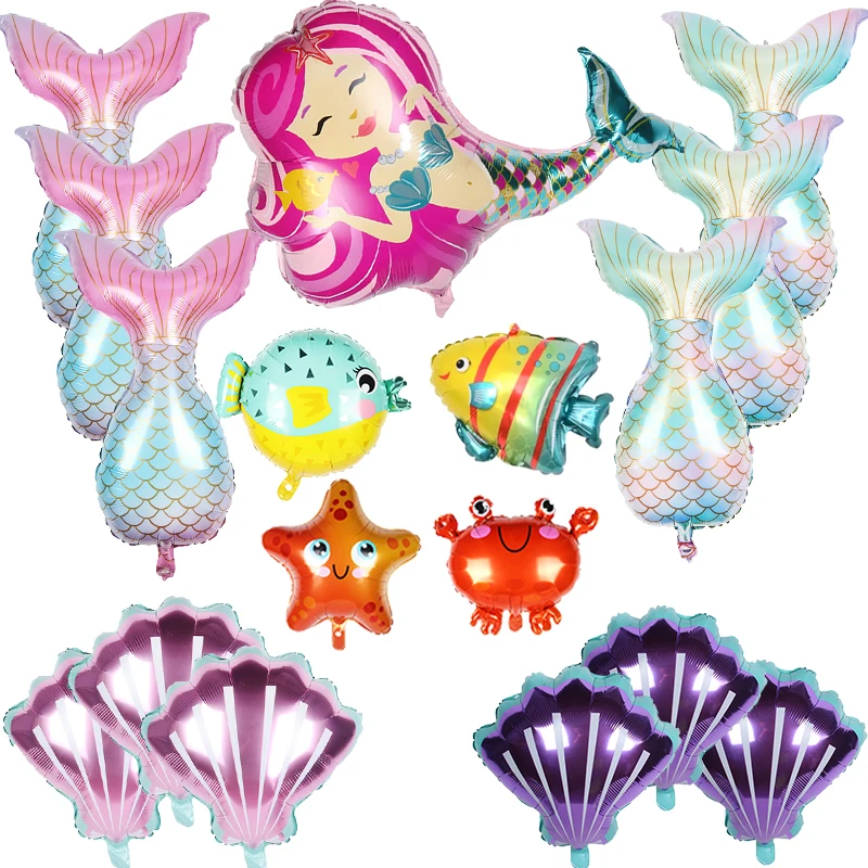Mermaid Party Mermaid Birthday Tail Balloons Garland Girl Party Decoration Under The Sea Beach Wedding Baloon Supplies
Mermaid Party Mermaid Birthday Tail Balloons Garland Girl Party Decoration Under The Sea Beach Wedding Baloon Supplies