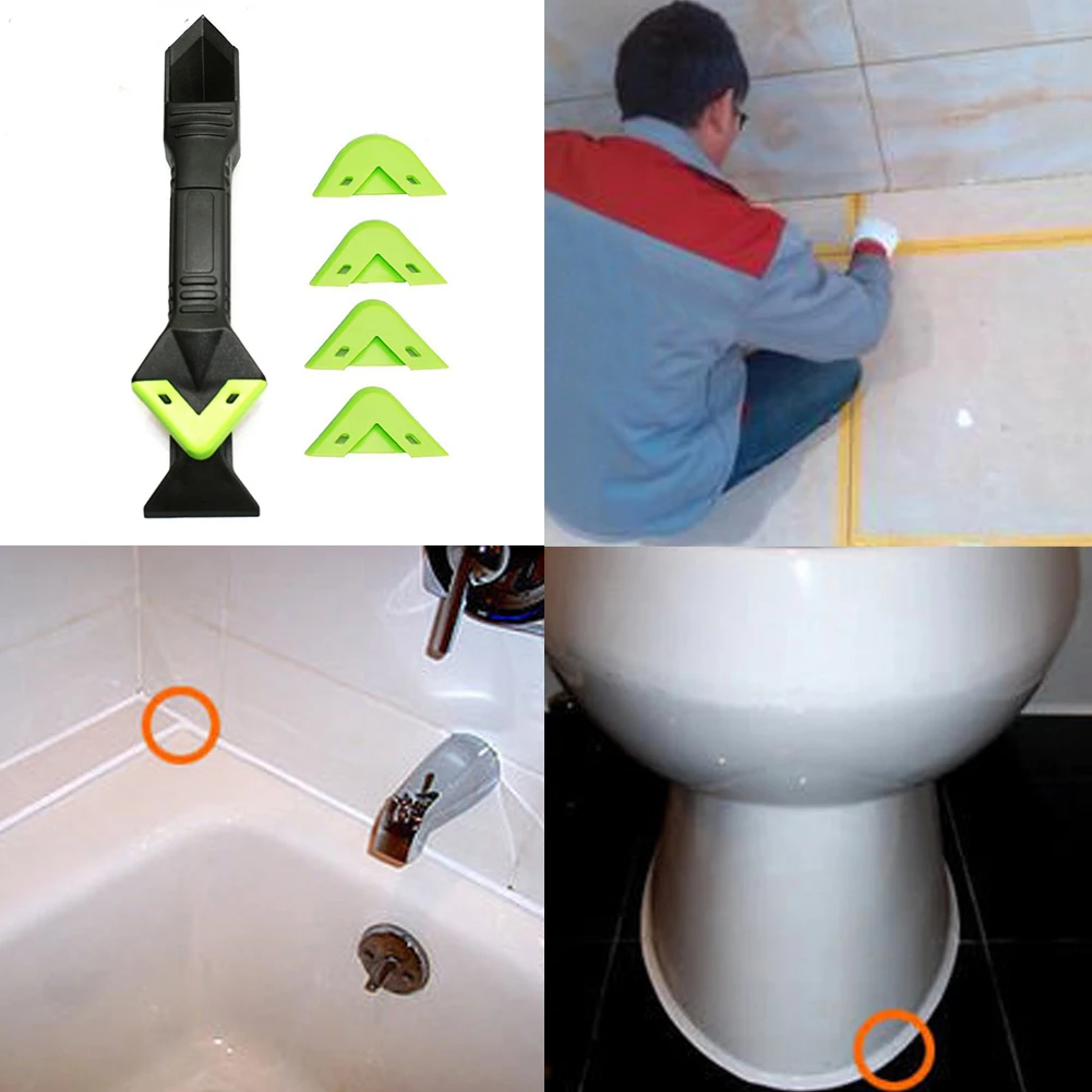6pcs 3 in 1 Glass Glue Angle Scraper with Squeegee Heads Tile Gap Refill Agent Sealant Remover Scraper Removal Tools
6pcs 3 in 1 Glass Glue Angle Scraper with Squeegee Heads Tile Gap Refill Agent Sealant Remover Scraper Removal Tools