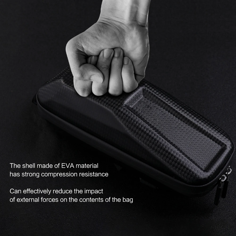 Waterproof Bike Top Tube Bag Bicycle Frame Bags Shockproof Front Tube Handlebar Bag for Road Mountain Bikes Cycling
Waterproof Bike Top Tube Bag Bicycle Frame Bags Shockproof Front Tube Handlebar Bag for Road Mountain Bikes Cycling