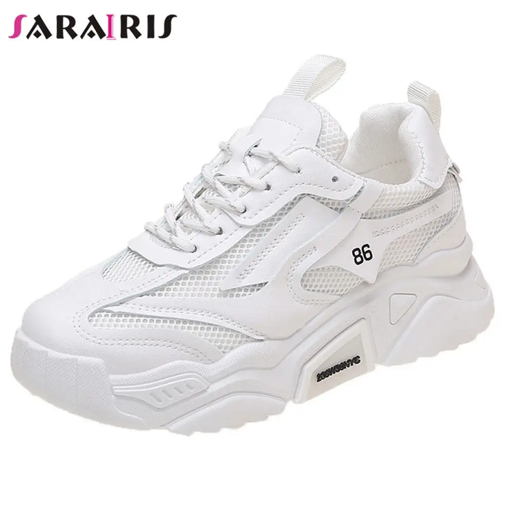 SaraIris Brand New Casual Leisure Sugar Colour Lace Up Wedges Shallow Women 's Sneakers Comfy Fashion Spring Autumn Sport Shoes
SaraIris Brand New Casual Leisure Sugar Colour Lace Up Wedges Shallow Women 's Sneakers Comfy Fashion Spring Autumn Sport Shoes