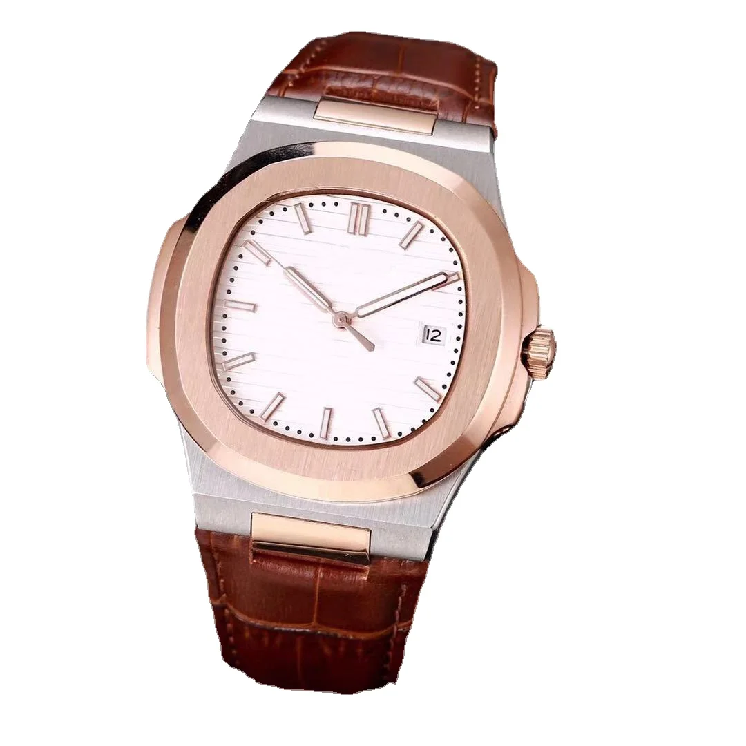 High-end Men's Mechanical Watch Automatic Silver Rose Gold Stainless Steel Blue Black Leather Sapphire Glass
High-end Men's Mechanical Watch Automatic Silver Rose Gold Stainless Steel Blue Black Leather Sapphire Glass