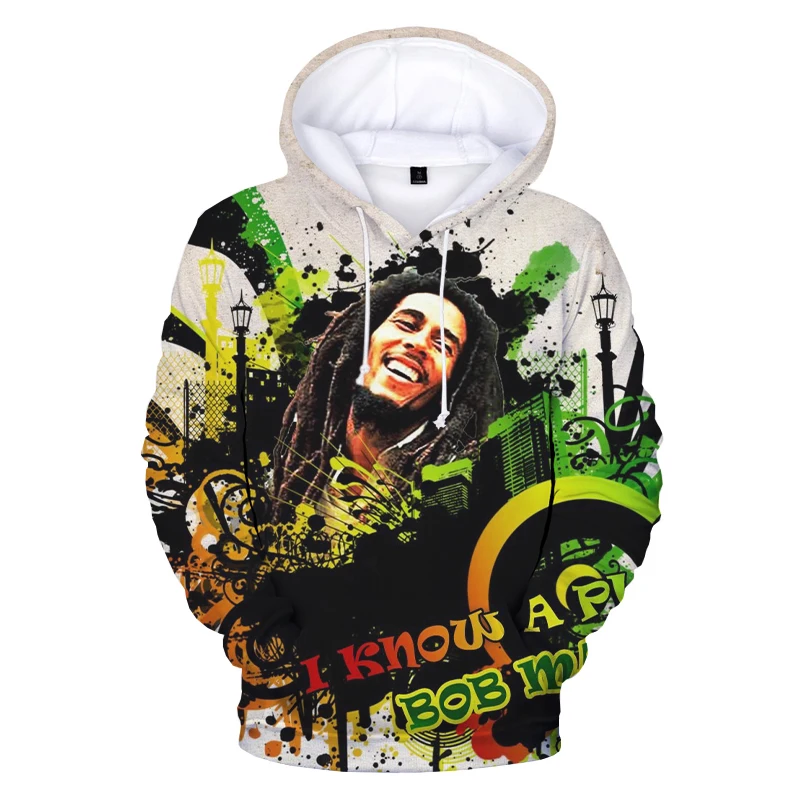 2021 New Bob Marley 3D Print Hoodie Sweatshirts Men Women Fashion Casual Pullover Singer Print Streetwear Hoodies Oversized
2021 New Bob Marley 3D Print Hoodie Sweatshirts Men Women Fashion Casual Pullover Singer Print Streetwear Hoodies Oversized