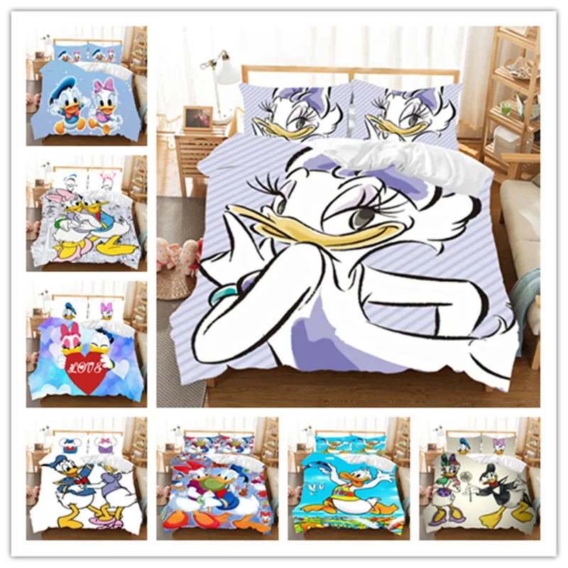 Disney Daisy Donald Duck Bedding Set Polyester Children Girl Duvet Cover Comforter Bedding Sets Queen Size Bedding Set Luxury
Disney Daisy Donald Duck Bedding Set Polyester Children Girl Duvet Cover Comforter Bedding Sets Queen Size Bedding Set Luxury