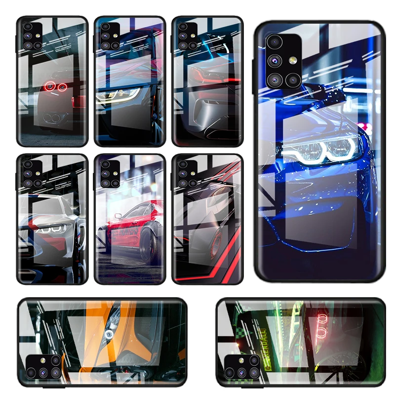 Tempered Glass Cover Cool Sports Car For Samsung Galaxy S21 Ultra Plus 5G M51 M31 M21 Shockproof Shell Phone Case
Tempered Glass Cover Cool Sports Car For Samsung Galaxy S21 Ultra Plus 5G M51 M31 M21 Shockproof Shell Phone Case