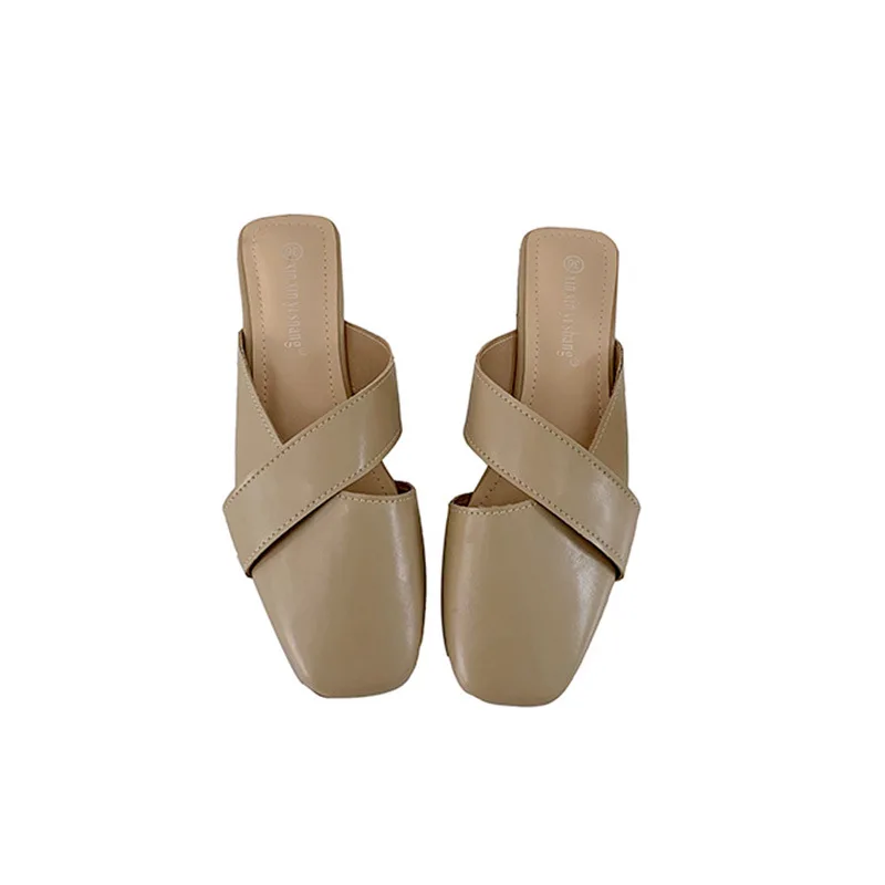Low Flat Shoes Female Woman's Slippers Luxury Slides Cover Toe Mules Sexy 2021 Designer Square Summer Rome Rubber PU Fabric Hoof
Low Flat Shoes Female Woman's Slippers Luxury Slides Cover Toe Mules Sexy 2021 Designer Square Summer Rome Rubber PU Fabric Hoof