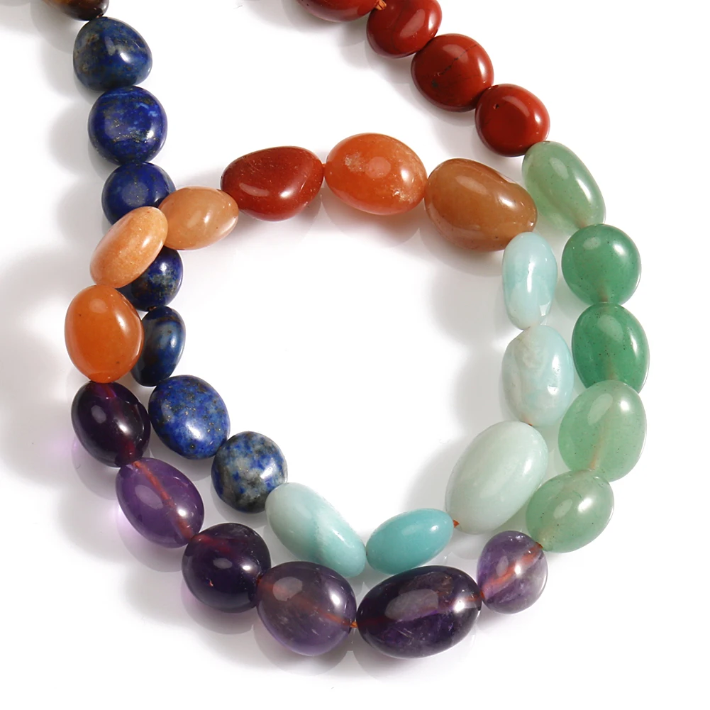 7.5/15 inches Natural 7 Chakras Healing Energy Stone Beads 4 Style Loose Spacer Beads For Jewelry Making Diy Bracelet Supplies
7.5/15 inches Natural 7 Chakras Healing Energy Stone Beads 4 Style Loose Spacer Beads For Jewelry Making Diy Bracelet Supplies