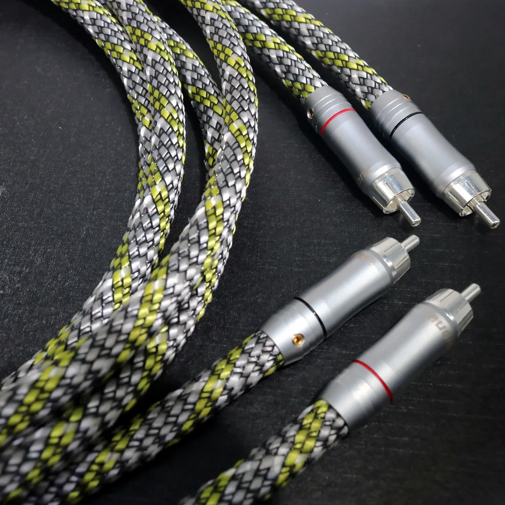 yivosound HIFI OCC FA-220 2RCA to 2rca Signal Coaxial lines for Power amplifier CD connector
yivosound HIFI OCC FA-220 2RCA to 2rca Signal Coaxial lines for Power amplifier CD connector
