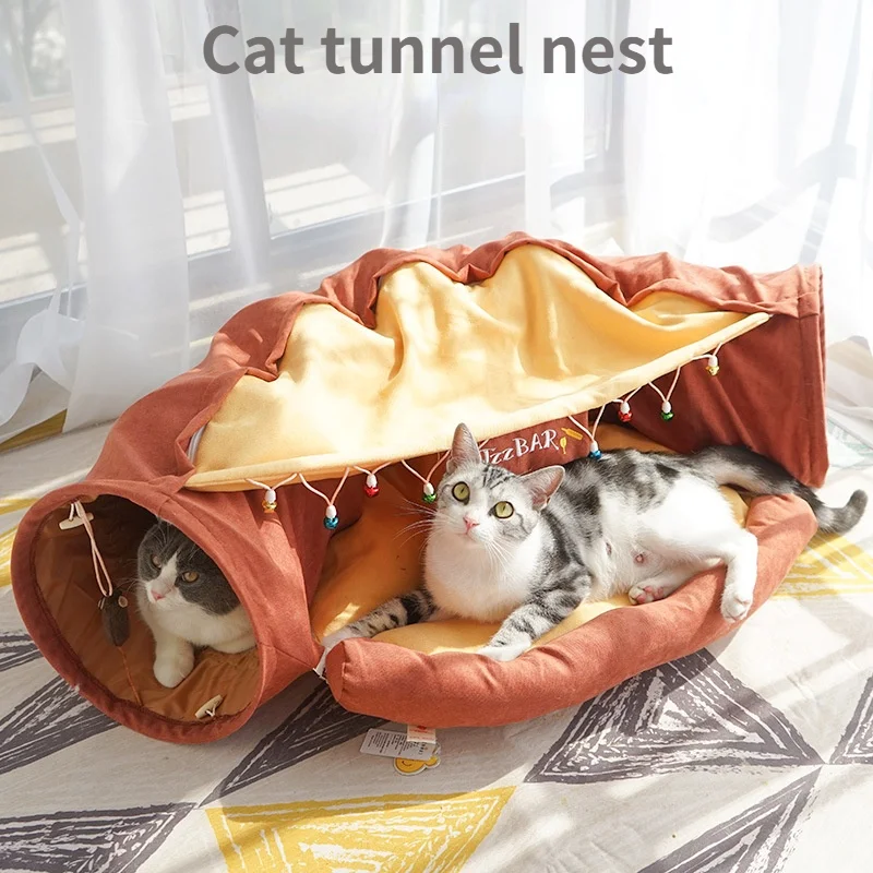 Pet Cat Nest Comfortable and Warm Collapsible Removeable Pet Interactive Play Toys with Plush Balls for Cat Puppy Pet Supplies
Pet Cat Nest Comfortable and Warm Collapsible Removeable Pet Interactive Play Toys with Plush Balls for Cat Puppy Pet Supplies