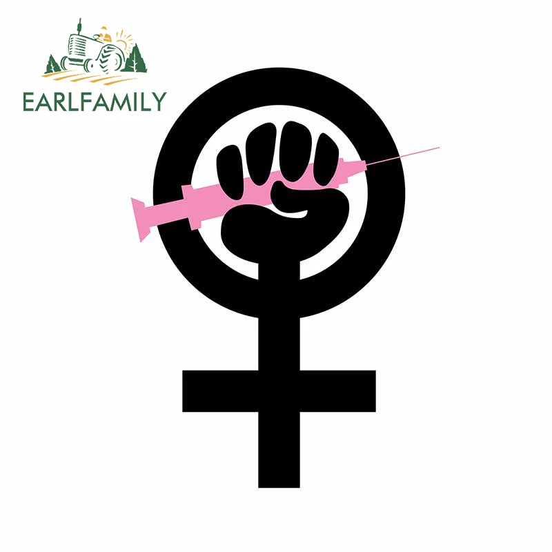 EARLFAMILY 13 см x 9,7 см для феминизма, автомобильная наклейка для грузовика с окошками, Необычные наклейки для JDM SUV RV
EARLFAMILY 13 см x 9,7 см для феминизма, автомобильная наклейка для грузовика с окошками, Необычные наклейки для JDM SUV RV