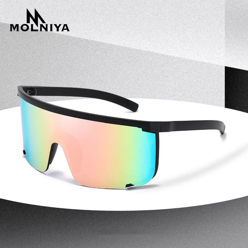 Men Oversized Square Sunglasses Women Flat Top Colorful Clear Lens Shade Mirror UV400 Brand Designer Blue Big Frame Eyewear
Men Oversized Square Sunglasses Women Flat Top Colorful Clear Lens Shade Mirror UV400 Brand Designer Blue Big Frame Eyewear