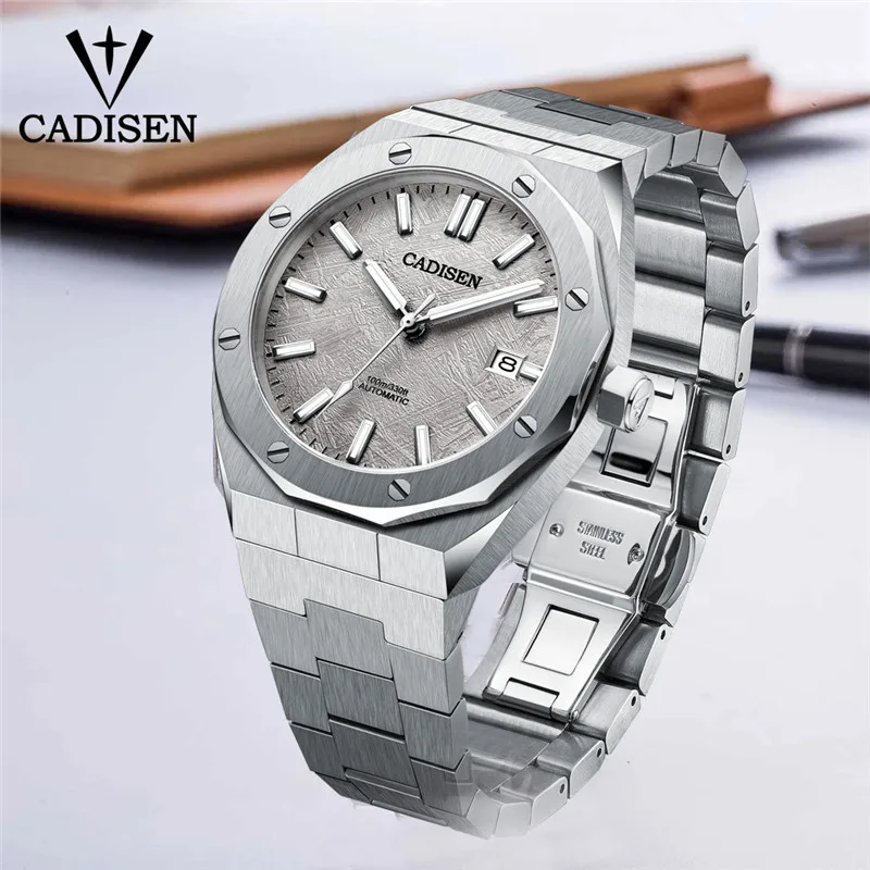 2021 CADISEN New 42MM MenS Watches Mechanical Automatic NH35A Watch Men 100M Waterproof Brand Luxury Casual Business Wristwatch
2021 CADISEN New 42MM MenS Watches Mechanical Automatic NH35A Watch Men 100M Waterproof Brand Luxury Casual Business Wristwatch