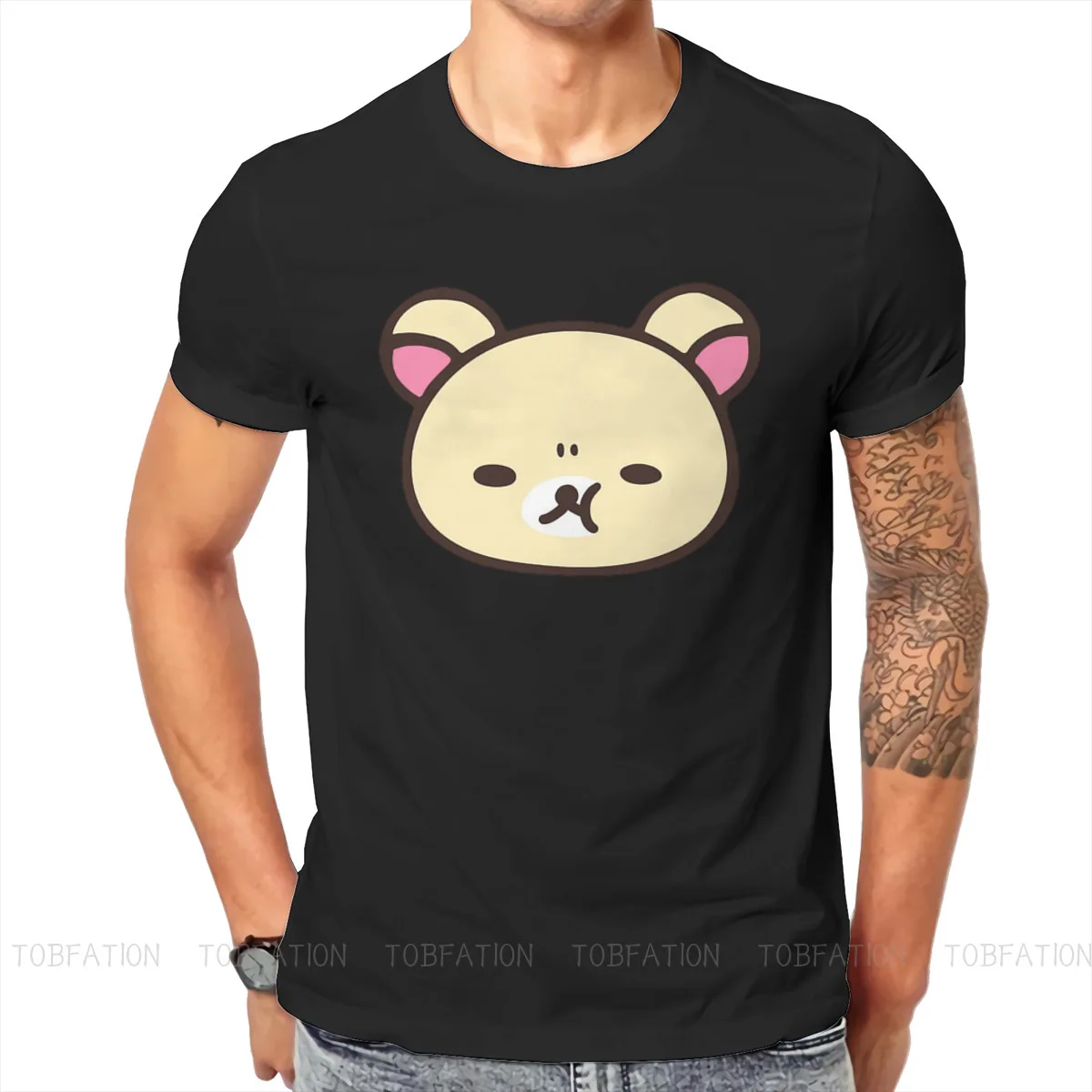 Футболка Rilakkuma, Винтажная футболка с круглым вырезом и графическим принтом, Большая распродажа, мужская одежда в стиле Харадзюку
Футболка Rilakkuma, Винтажная футболка с круглым вырезом и графическим принтом, Большая распродажа, мужская одежда в стиле Харадзюку