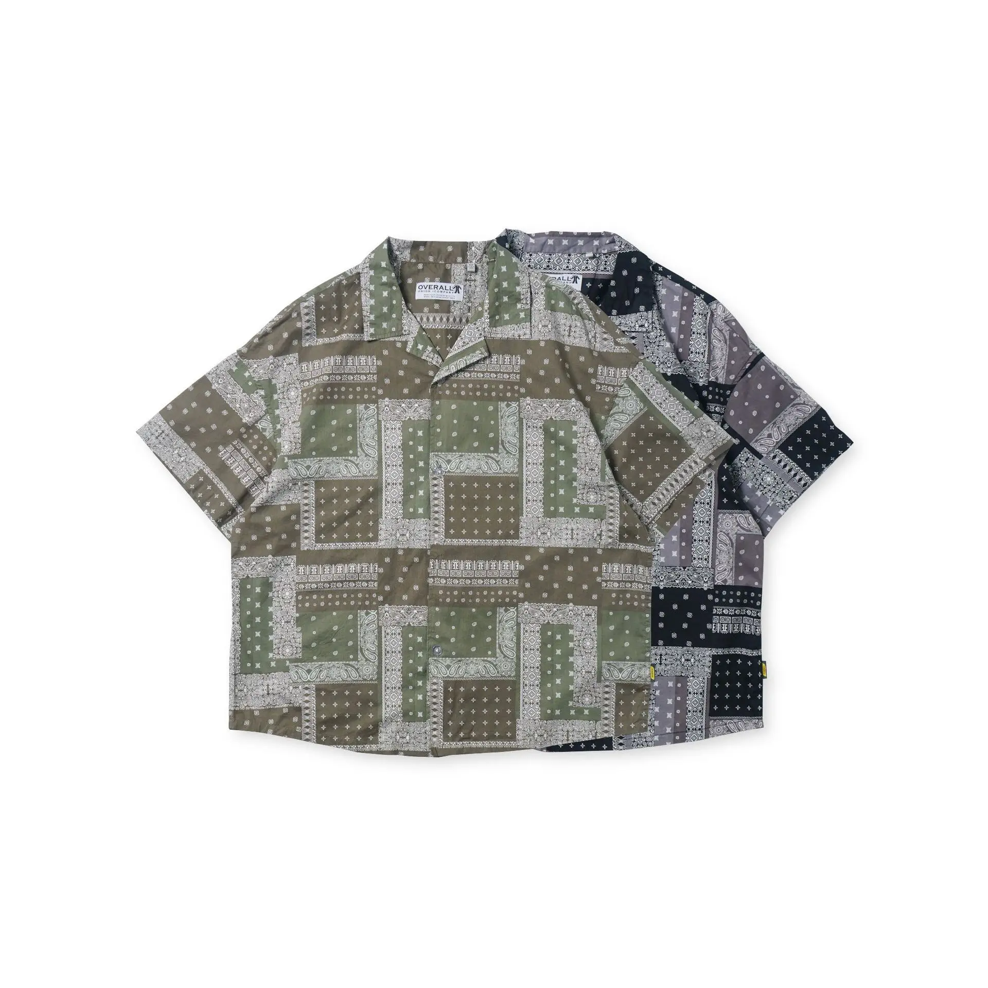 Men's 2021 spring and summer new Guochao brand splicing cashew flower loose men's Short Sleeve Shirt 384
Men's 2021 spring and summer new Guochao brand splicing cashew flower loose men's Short Sleeve Shirt 384