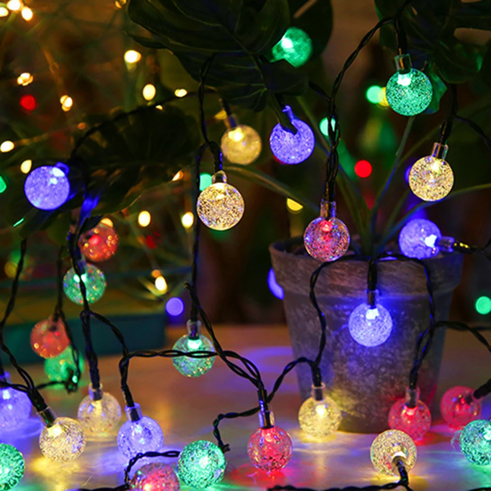 8 Modes Solar String Light Set Waterproof 22m LED Fairy Light Outdoor Decorative Bubble Ball Lamp for Party Garden Camping
8 Modes Solar String Light Set Waterproof 22m LED Fairy Light Outdoor Decorative Bubble Ball Lamp for Party Garden Camping